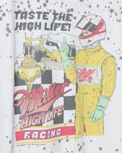 Miniatura 4 de Camiseta Miller High Life Racing Driver Flea Market