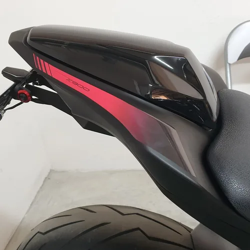 Miniatura 4 de Funda de asiento trasero de motocicleta para Z H2 ZH2 2020-2025 Z900 2017-2024 Passenger Pillion Solo Cowl Hard ABS Tail Section Fairing (negro)