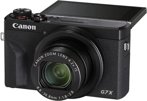 Miniatura 7 de Cámara digital Canon PowerShot G7 X Mark III (negra) paquete con tarjeta de memoria de 64 GB, trípode Spider Flex, lector de tarjetas USB de alta