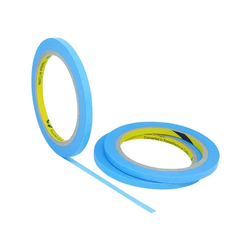 Miniatura 12 de Blue Painters - Juego de 3 rollos de cinta washi de varios tamaños, superficies delicadas, cinta adhesiva sin residuos, resistente al calor
