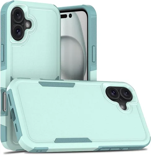 Miniatura 38 de Funda WOGROO para iPhone 8 Plus, iPhone 7 Plus de 5.5 pulgadas, funda protectora para teléfono a prueba de golpes, fuerte y duradera, color negro