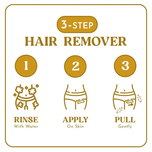 Miniatura 5 de MOOM Express - Tiras de cera listas para usar para depilación - Línea de bikini y tiras de cera facial - Tiras de cera para mujeres con manzanilla