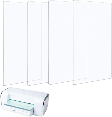 Miniatura 10 de 2 unidades/1 par de almohadillas de corte compatibles con máquina de troquelado BSP y BS Switch Plus, placas de corte de plástico de policarbonato