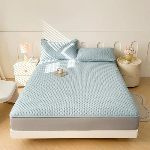 Miniatura 12 de Mattress Protector, Waterproof Mattress Protector, Fits 6"-20" Mattresses with Deep Pocket, Cooling, Breathable Fitted Sheets, Soft Bed Cover, Blanco