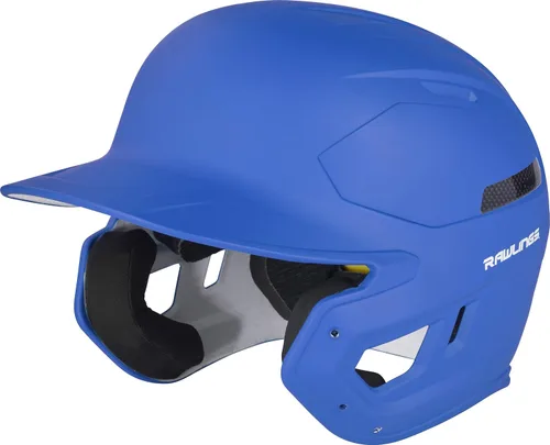 Miniatura 11 de Rawlings Casco de bateo de béisbol de carbono MACH Mate Varios tamaños Varios colores escarlata mate