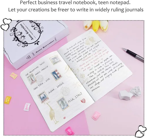 Miniatura 4 de Cuaderno de escritura XYTMY A5 y B6 de piel sintética