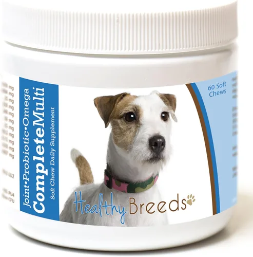 Miniatura 359 de Healthy Breeds Pug todo en uno multivitamínico suave masticable 60