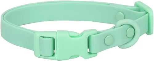 Miniatura 16 de FEimaX Collar de silicona impermeable para perro ajustable y resistente al olor, fácil de limpiar para perros grandes, medianos y pequeños, collares