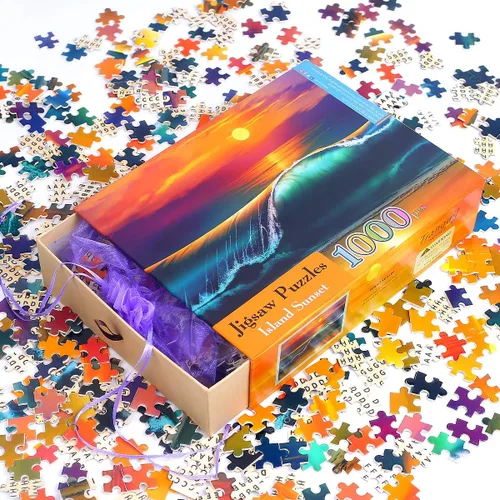 Miniatura 2 de Ingooood - Rompecabezas de 1000 piezas para adultos- Serie tranquila juguetes de entretenimiento para adultos, graduación especial o regalo