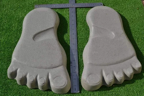 Miniatura 3 de Moldes de hormigón Pie Yeti pavimentación piedra de hormigón camino camino traza decoración S21