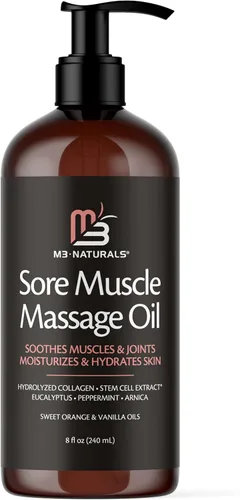 Miniatura 13 de Aceite de masaje sensual de lavanda con colágeno y células madre, terapia de ajuste de la piel para glúteos, muslos y abdomen, aceite anticelulítico