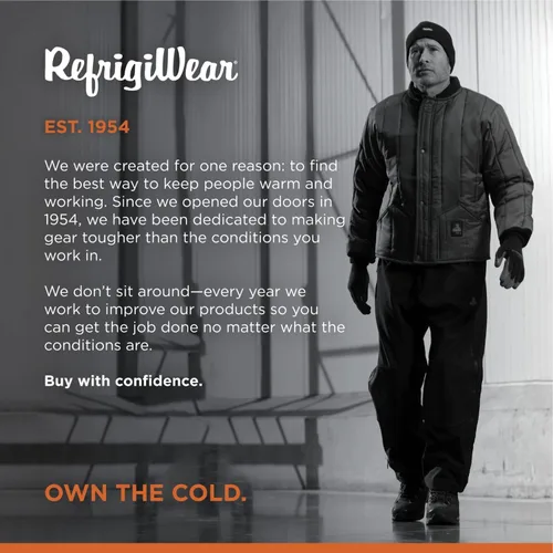 Miniatura 7 de RefrigiWear Chaqueta de desgaste más fresco, ropa de trabajo aislada, clasificación de comodidad de 10F