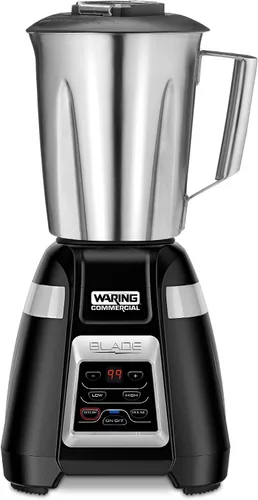 Miniatura 7 de Waring Commercial BB340 Blade - Batidora de 1 HP, teclado de 2 velocidades con pulso y temporizador de cuenta regresiva de 99 segundos, contenedor