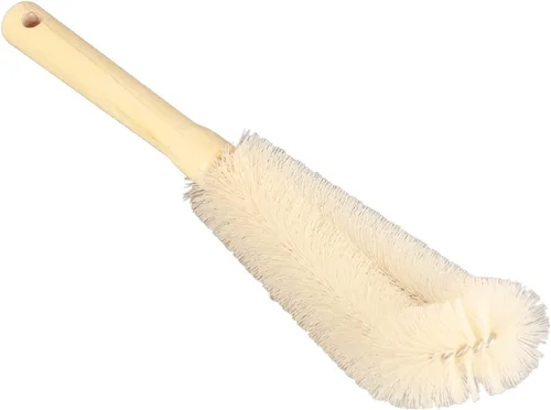 Miniatura 4 de Cepillo limpiador de botellas con mango largo de madera, cepillo para botella de agua, cepillo de cocina para biberón, taza, jarra, tetera, botellas