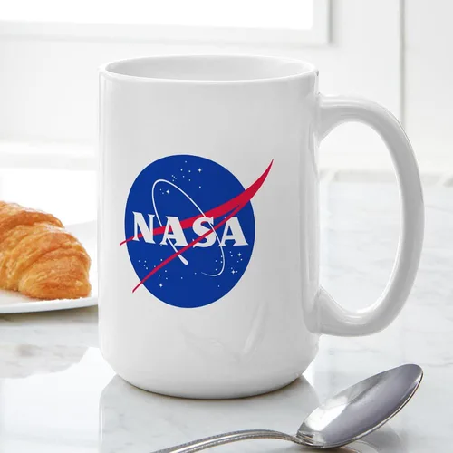 Miniatura 4 de CafePress NASA - Taza grande de cerámica para café, 15 oz (15.0 fl oz)