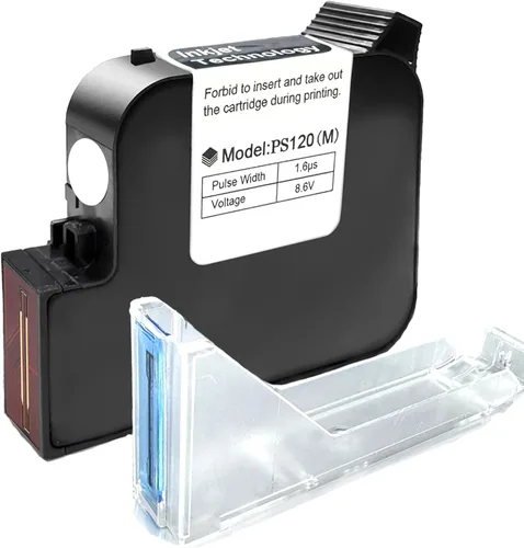 Miniatura 19 de Phezer Cartucho de tinta solvente de secado rápido original de repuesto PS100 impresora de inyección de tinta portátil y mini impresora de inyección