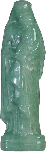 Miniatura 12 de mookaitedecor Estatua decorativa de la Virgen María de cristal de obsidiana negra para religiosa y decoración del hogar, 3.465-3.622 in