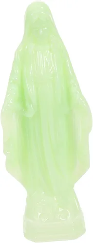 Miniatura 8 de NOLITOY Estatua de jardín religioso que brilla en la oscuridad, escultura católica de Jesús, pieza de exhibición de mesa, estatua de Navidad