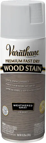Miniatura 12 de Varathane Premium - Tinte para madera de secado rápido en aerosol, 10.25 onzas, ébano