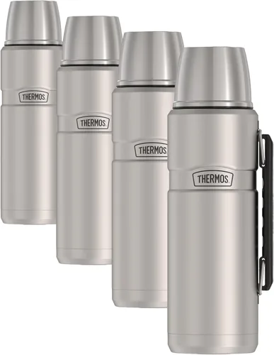 Miniatura 12 de THERMOS Botella de bebidas con aislamiento de vacío King SK2010 de acero inoxidable, 40 onzas, acero inoxidable