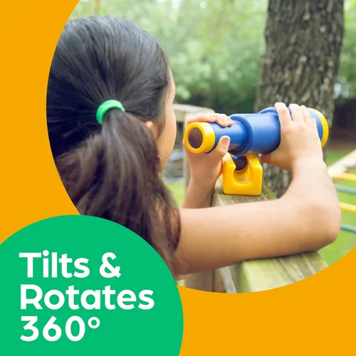 Miniatura 4 de Jungle Gym Kingdom Accesorios para patio de recreo – Telescopio de barco pirata para niños, accesorio de plástico para casa de árboles, casa