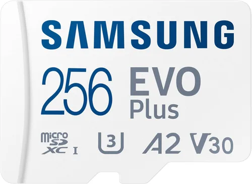Miniatura 10 de Samsung EVO Plus - Tarjeta de memoria microSD + adaptador, 64 GB microSDXC, velocidades de hasta 160 MB/s, UHS-I, C10, U1, V10, A1, almacenamiento