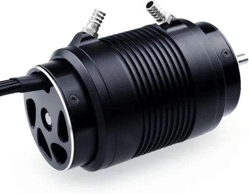 Miniatura 8 de Surpass Hobby 4074 1350KV Motor de barco RC Diseño de 4 polos Motor sin escobillas Piezas de repuesto para barco (1350kv) Adecuado para barco RC