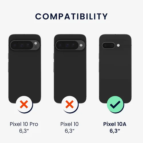 Miniatura 34 de kwmobile Funda Compatible con Google Pixel 6 Pro - Funda de teléfono de silicona TPU con acabado suave - Azul Arrecife