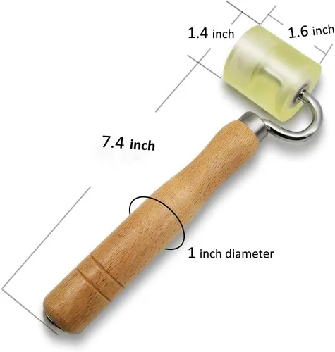 Miniatura 4 de tiptopcarbon Kit de herramientas para papel pintado con espátula de fieltro, rodillo de costuras para papel adhesivo, vinilo adhesivo 02 Kit