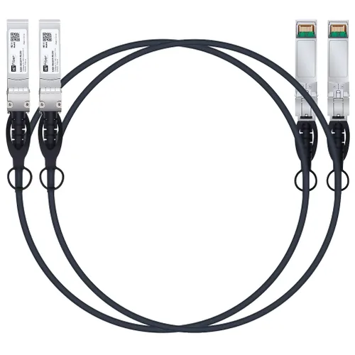 Miniatura 8 de H!Fiber SFP+ Cable 10G SFP+ DAC, 0.8 ft (0.82 pies), cable Twinax de cobre de conexión directa pasiva para Cisco SFP-H10GB-CU0.25M, Ubiquiti UniFi
