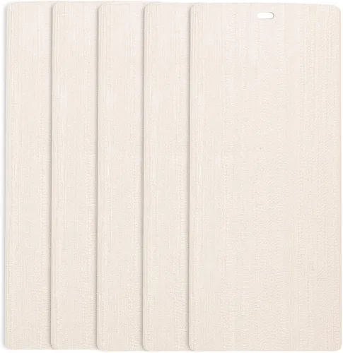 Miniatura 8 de DALIX Arctic Blue - Listones de textura vertical para ventana, 58.5, paquete de 5