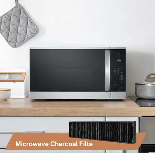 Miniatura 5 de WB06X10807 Filtro de microondas de repuesto para microondas Filtro de carbón compatible con GE Microwave PVM9005SJ8SS JVM7195SK6SS PNM9216SK5SS