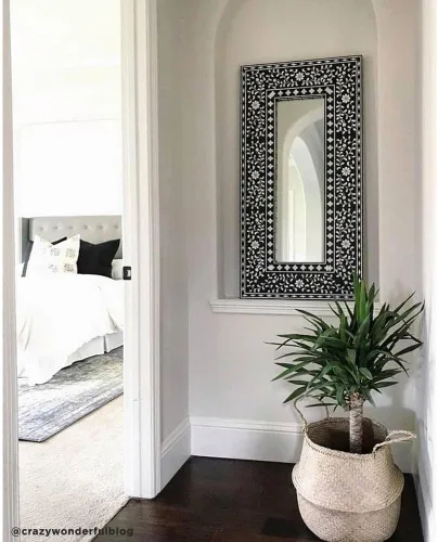 Miniatura 2 de Plantilla de incrustaciones indias – Diseños de incrustaciones de hueso para muebles – Plantilla reutilizable para decoración del hogar