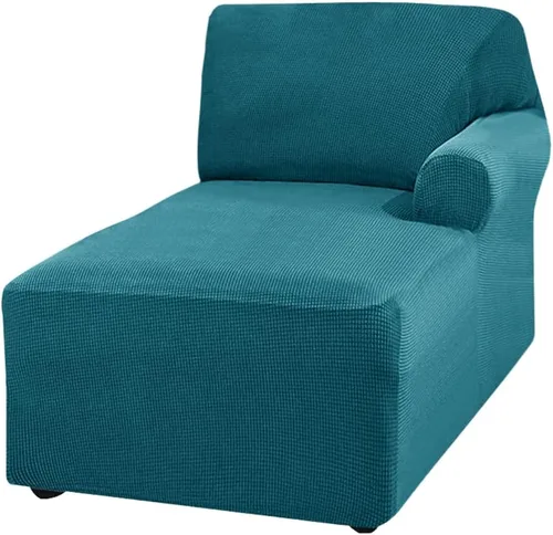 Miniatura 9 de SFYZ HOME Funda de sillón jacquard moderno, de forro polar, funda elástica para sillón izquierdo/derecho para sofá biplaza en forma de L