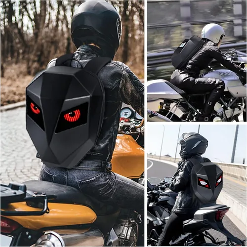 Miniatura 6 de Mochila para Motocicleta DABASHAN con Pantalla LED, (Backpack), Moda