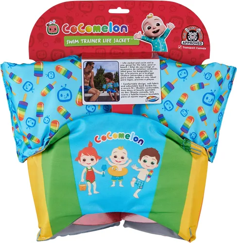 Miniatura 6 de SwimWays Swim Trainer, US Coast Guard Approved Life Vest Kids Swim Vest, Arm Floaties & Life Jackets for Kids 33-55 lbs