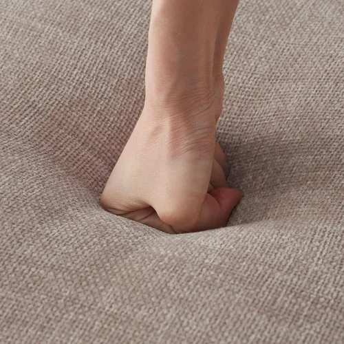 Miniatura 7 de Zihanhome Silla de Oficina Tapizada sin Brazos con Patas de Madera, Silla de Escritorio de Oficina en Casa Moderna Ajustable Silla de Computadora