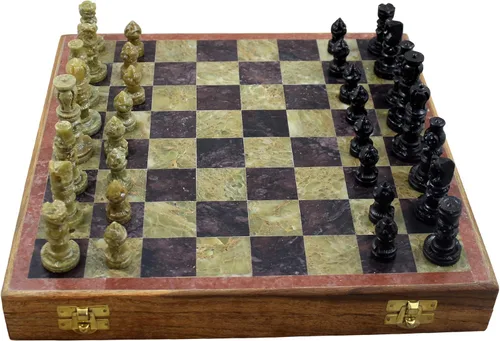 Miniatura 2 de Juegos de mesa de estrategia para adultos, juegos de ajedrez únicos y tablero de 10 x 10 pulgadas, regalos de Navidad para niños, niñas y niños