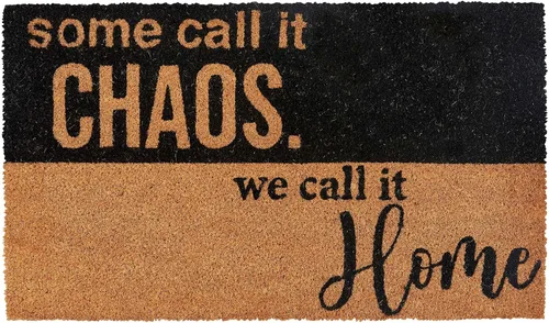 Miniatura 8 de Park Designs Regresa con el felpudo de café de 1 pies 6 pulgadas x 2 pies 6 pulgadas Fiber Fun Caffeinated Quote Design Durable Long-Term Use