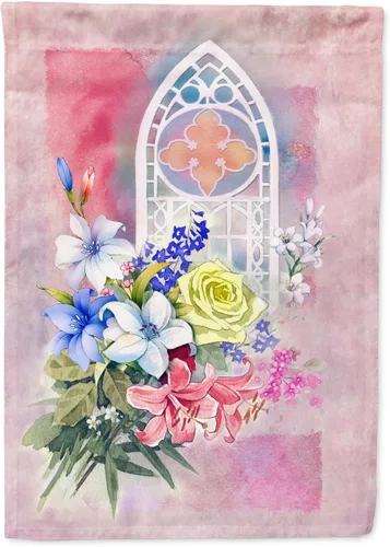 Miniatura 17 de Caroline's Treasures APH8805CHF - Bandera religiosa de la Virgen Madre María para el porche grande, con manga para porche, pancarta decorativa