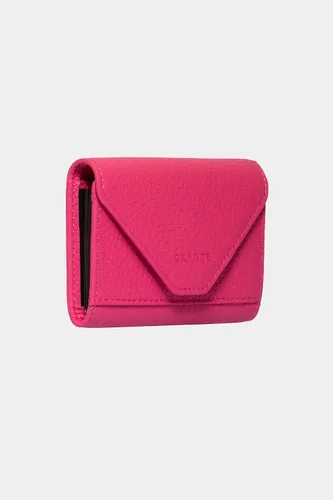 Miniatura 32 de grande Estuches para tarjetas 3639, Naranja, Tarjetero de cuero con cierre magnético, cartera pequeña de acordeón para mujer