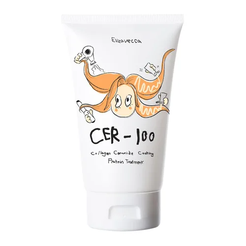 Tratamiento de proteínas de cabello con revestimiento de colágeno Elizavecca CER-100 de 3.4 fl oz