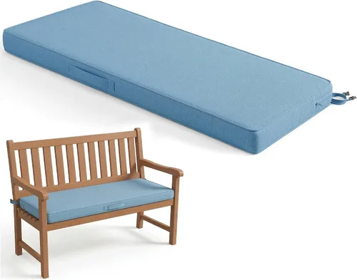 Miniatura 17 de Codi Cojín de banco para exteriores de 36 pulgadas, doble impermeable, cojines de repuesto para muebles de patio, columpio, porche, sofá, 36 x 18 x