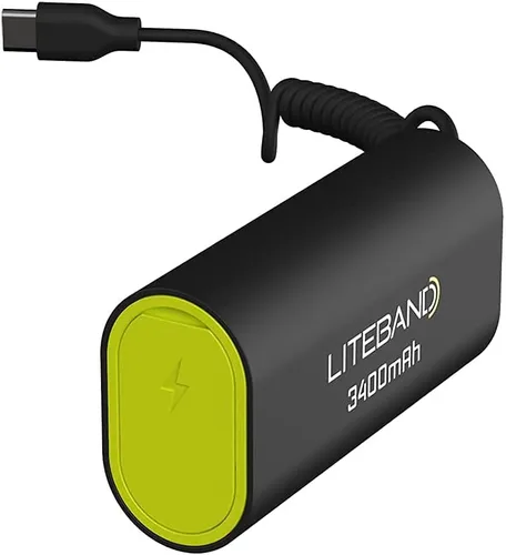 Miniatura 3 de Liteband Batería de respaldo negra de 1800 mAh para faros delanteros de la serie ACTIV o PRO