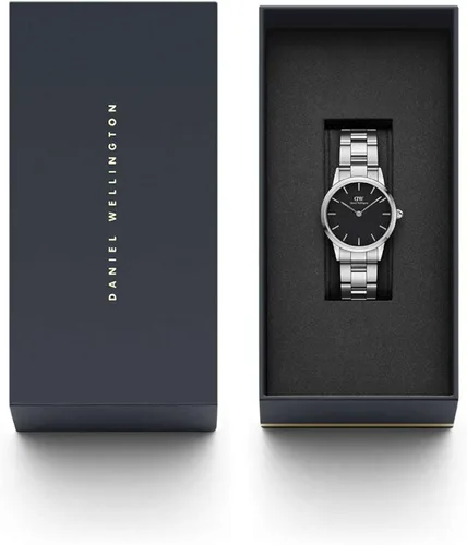 Miniatura 7 de Daniel Wellington Iconic Link Reloj pulsera de eslabones de oro rosa o plata