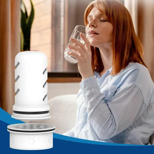 Miniatura 6 de MARRIOTTO - Filtro de agua de repuesto para dispensador LS Home - Jarra de 18/7 tazas, 2 membranas de microfiltro y 4 filtros de carbón activado +