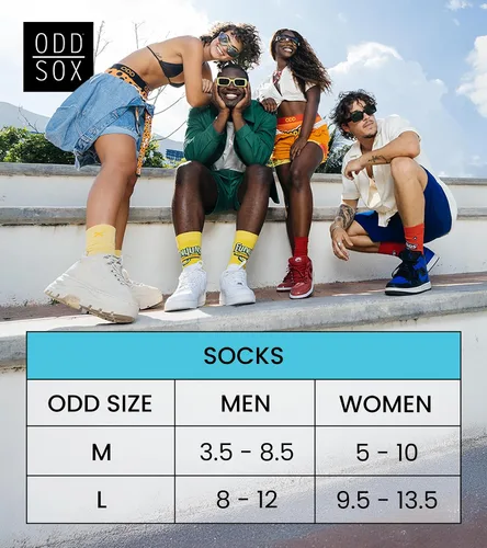 Miniatura 7 de Odd Sox, Calcetines divertidos para hombre, aperitivos de nachos, doritos, gueos, estampados Funyun