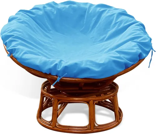Miniatura 8 de Papasan - Funda de cojín para silla Papasan resistente al agua, para puertas exteriores, agradable a la piel, suave, lavable a máquina, sin