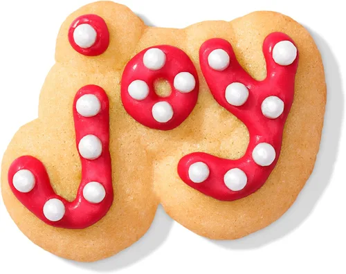 Miniatura 13 de OXO Good Grips - Juego de discos navideños para galletas, Metálico