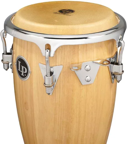 Miniatura 3 de Latin Percussion LP-JRX-AW Conga Tambor Natural/Cromo